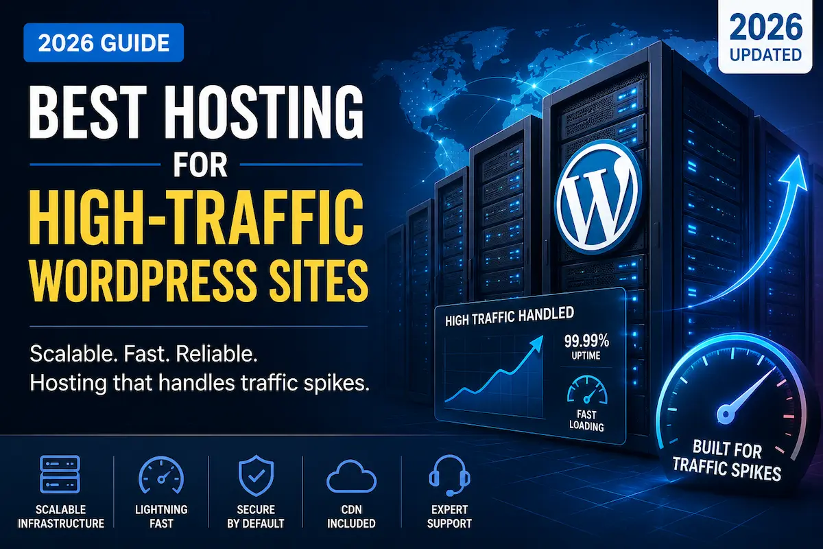 Best Hosting for High-Traffic WordPress Sites in 2026