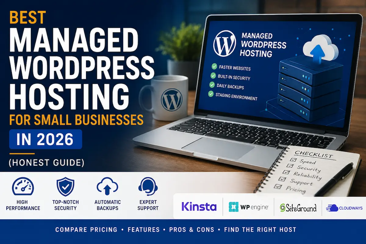 Best managed WordPress hosting for small businesses in 2026