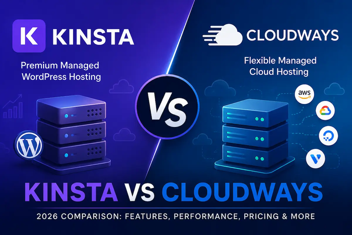 Kinsta vs Cloudways hosting comparison