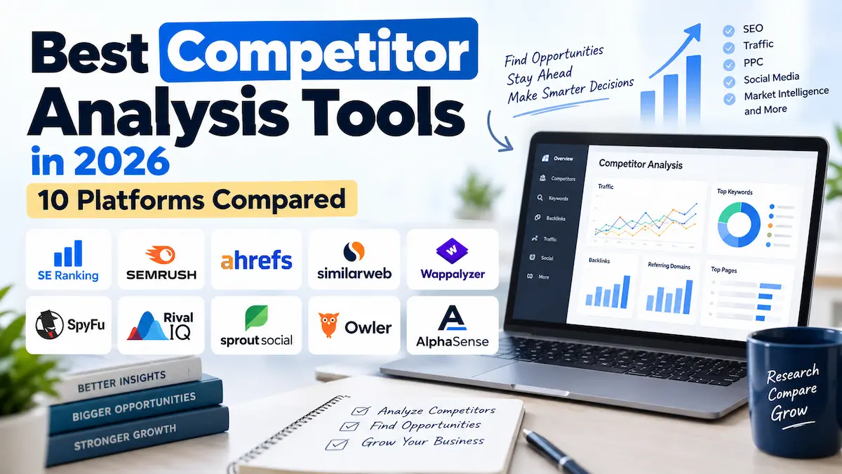 Best competitor analysis tools in 2026