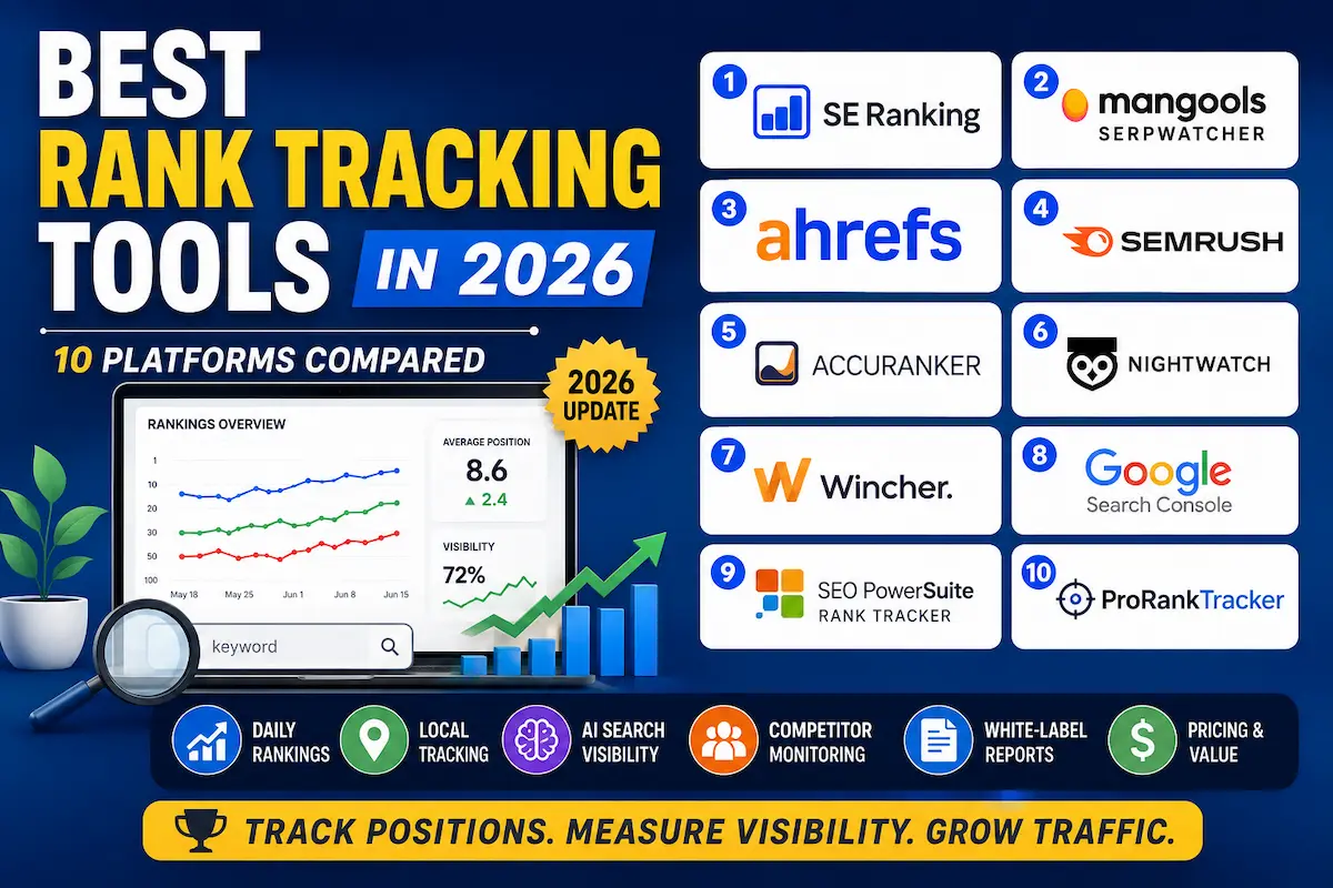 Best rank tracking tools in 2026 comparison