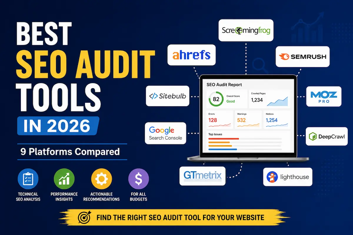 Best SEO audit tools in 2026 comparison