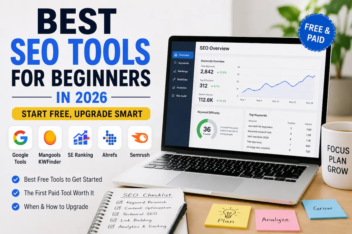 Best SEO tools for beginners in 2026